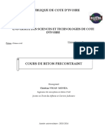 Cours de Beton Precontraint L3 PDF