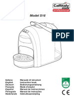 Manuale S16 Caffitaly System PDF