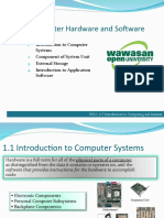Unit 2 Computer Hardware and Software