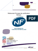 Marque NF Boulonnerie de Construction Métallique – Réglement NF070 Version8