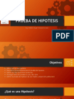 Prueba de Hipotesis