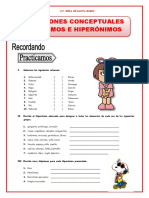 Actividad Hiperonimo e Hiponimo