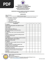 Learner's Development Assessment HRG