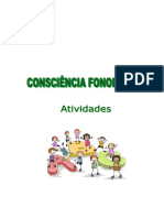 Consciência Fonológica - Livro de Atividades E.U