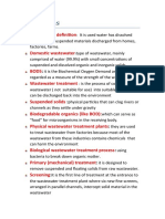 Definitions: Wastewater Definition