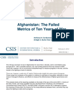 Afghanistan Failed Metrics