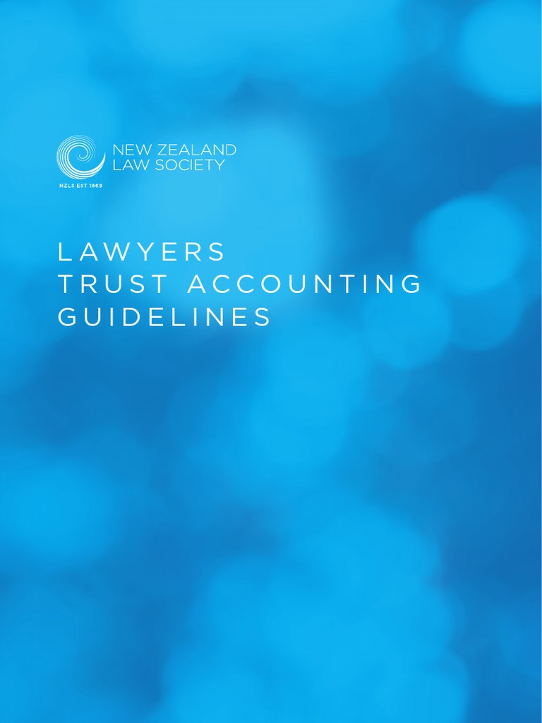 Comprehensive Guidelines for Lawyers on Trust Accounting Procedures and Requirements PDF
