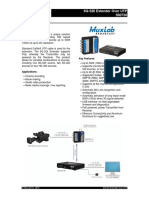 © Muxlab Inc. 2016 6G-Sdi Extender Over Utp