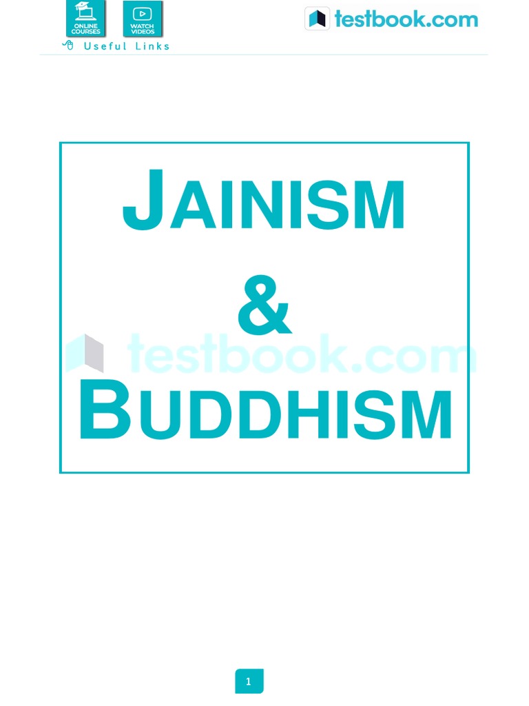 Jainism and Buddhism Overview | PDF | Buddhist Texts | Gautama Buddha
