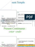 Present Tenses