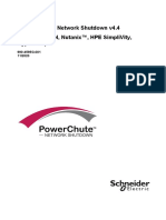 User Guide: Powerchute™ Network Shutdown V4.4 Vmware (Vsan, Nutanix™, Hpe Simplivity, Hyperflex)