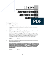 Aggregate Demand Aggregate Supply and Inflation