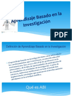 Aprendizaje Basado en La Investigación