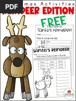 ChristmasReindeerActivitiesFREE 1 PDF