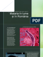 Malaria-În Lume Și În România