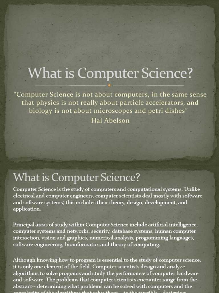 what-is-computer-science-pdf-computer-science-computer-program