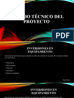 Estudio Técnico Del Proyecto