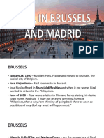 11 Summary Part 2 Rizal in Brussels and Madrid