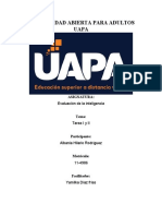 Tarea 1 Y 2 de Evaluacion de La Inteligencia - Albania Hilario Ab