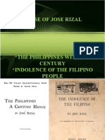 Prose of Jose Rizal