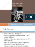 Erik Erikson I Psihosocijalni Razvoj Čovjeka