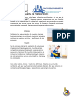 Carta de Presentación Cleanext-Construservice PDF