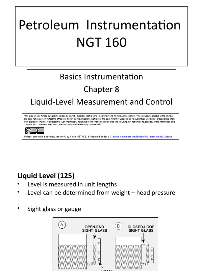 Liquid-Level Measurement in Petroleum | PDF | Business | Technology ...