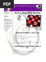 Download Rock a Star Baby Blankie by Selena K SN48753410 doc pdf