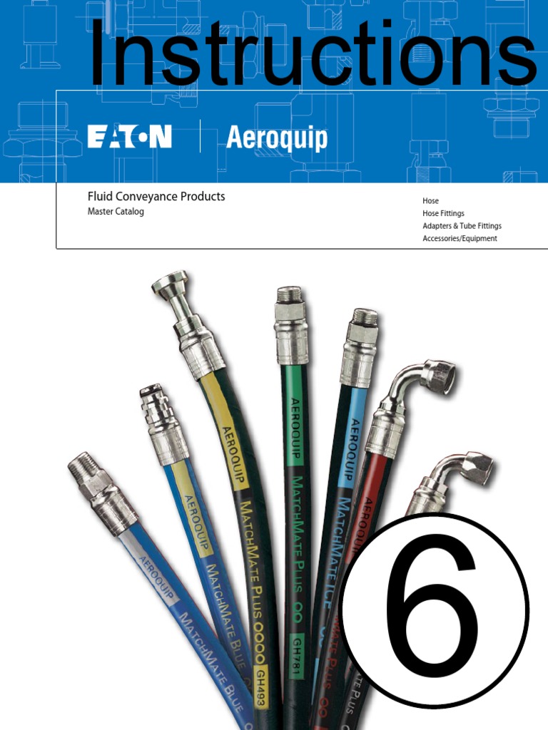 6 Merged Assembly Instruction Eaton Aeroquip Hose Fittings Adap Final