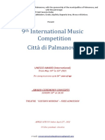 9th International Music Competition Citta Di Palmanova