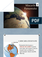 Miscarile Pamantului