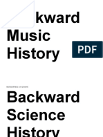 BackwardHistory Topics
