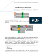 Unidad 1 Coordinación Inicial de Proyectos PDF