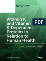 Vitamin K and Vitamin KDependent Proteins in Relation To Human Health-2018 PDF