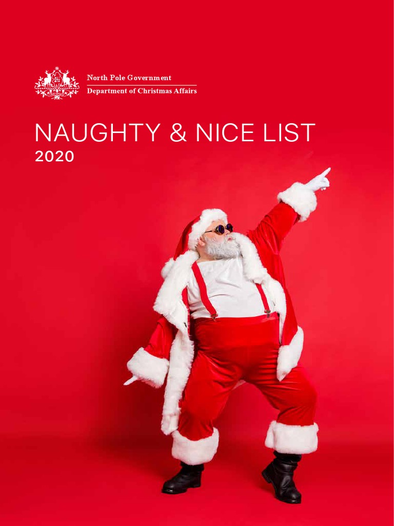 Naughty and Nice List 2020 PDF PDF Business picture
