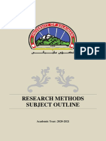 Research Methods Coursebook MSC PDF