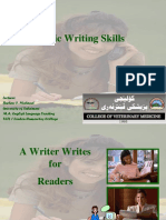 Basic Writing Skills-Session 1