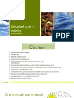 Circuitul Apei in Natura