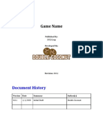 Game Design Document Template (Double Coconut)