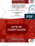 ACTA DE CONSTITUCION - Steam Labs Chess - PPSX