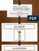Diapositivas El Mito y La Leyenda