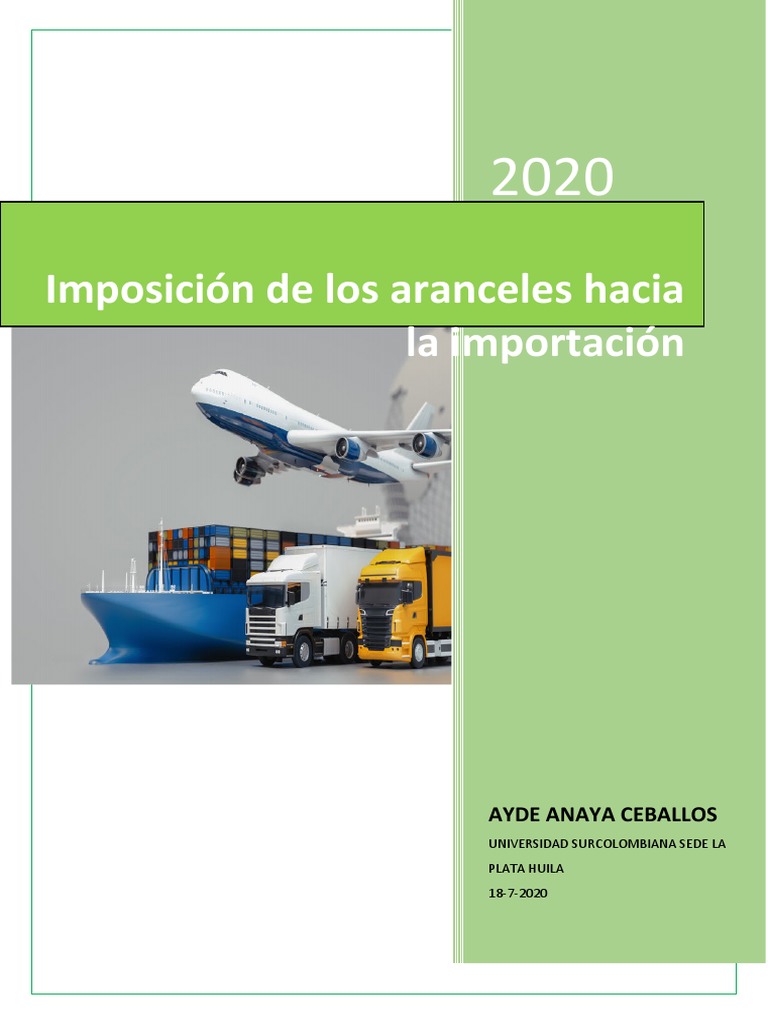 Efectos de los aranceles en importaciones | PDF | Arancel | Precios