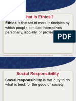 What Is Ethics?: Ethics Is The Set of Moral Principles by
