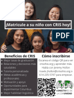 cris parent flyers - spanish