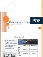 Simple Past Tense