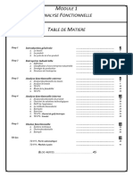 Module 1 Analyse Fonctionnelle SMB PDF