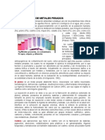 Determinación de Metales Pesados