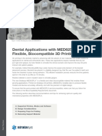 PolyJet Best Practice EN - MED625FLX Dental Applications