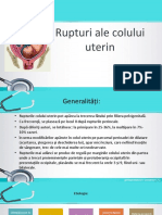 Ruptura de Col Uterin