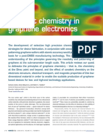 Covalent Chemistry in Graphene Electronics